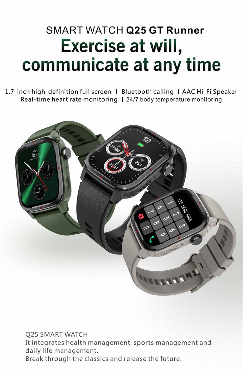 MSP-5 Da Fit APP 1.69inch Touch Screen Smart Watch